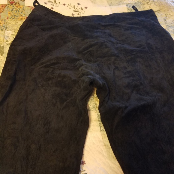 County Clothing Co suede cowboy bootcut pants - Picture 7 of 8